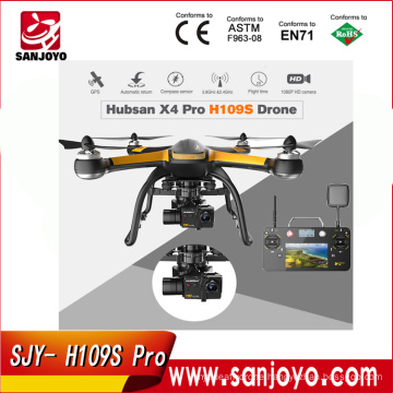 Hubsan H109S X4 PRO High Edition RC Quadcopter 5.8G FPV 1080P HD Camera GPS with 3-axis brushless gimbal SJY-Hubsan H109S Pro